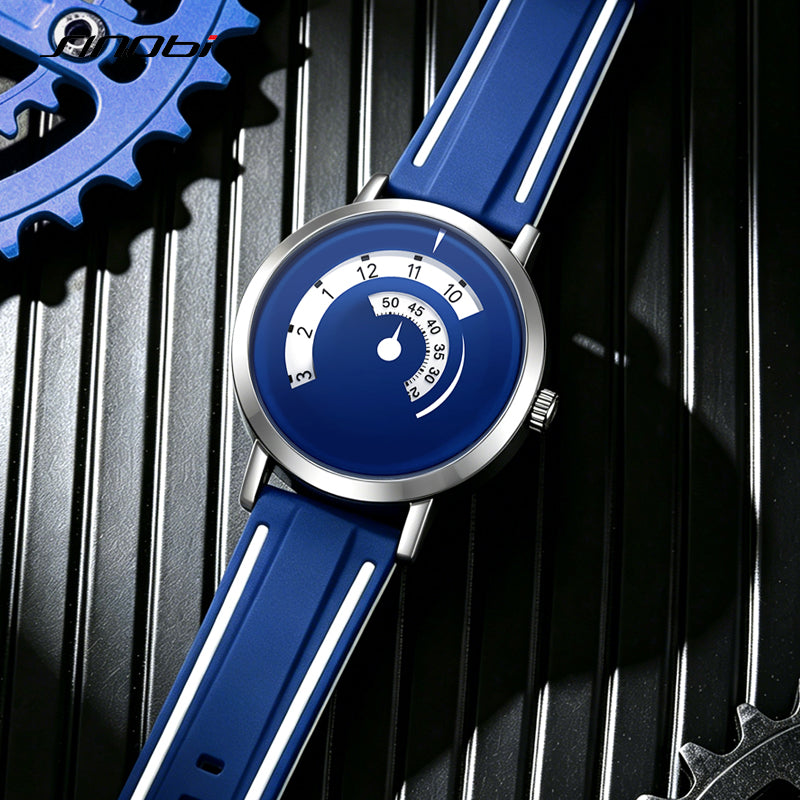 SINOBI S9926G Racing Sport watch in Blue