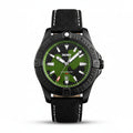SKMEI 9339 green camouflage quartz watch front view