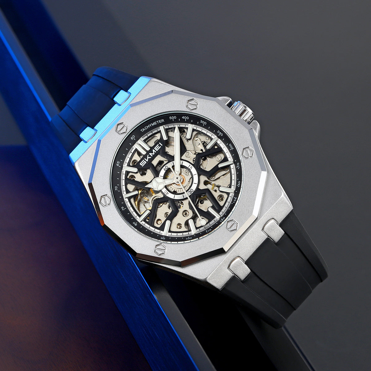 SKMEI M036 Silver Silicone lifestyle watch