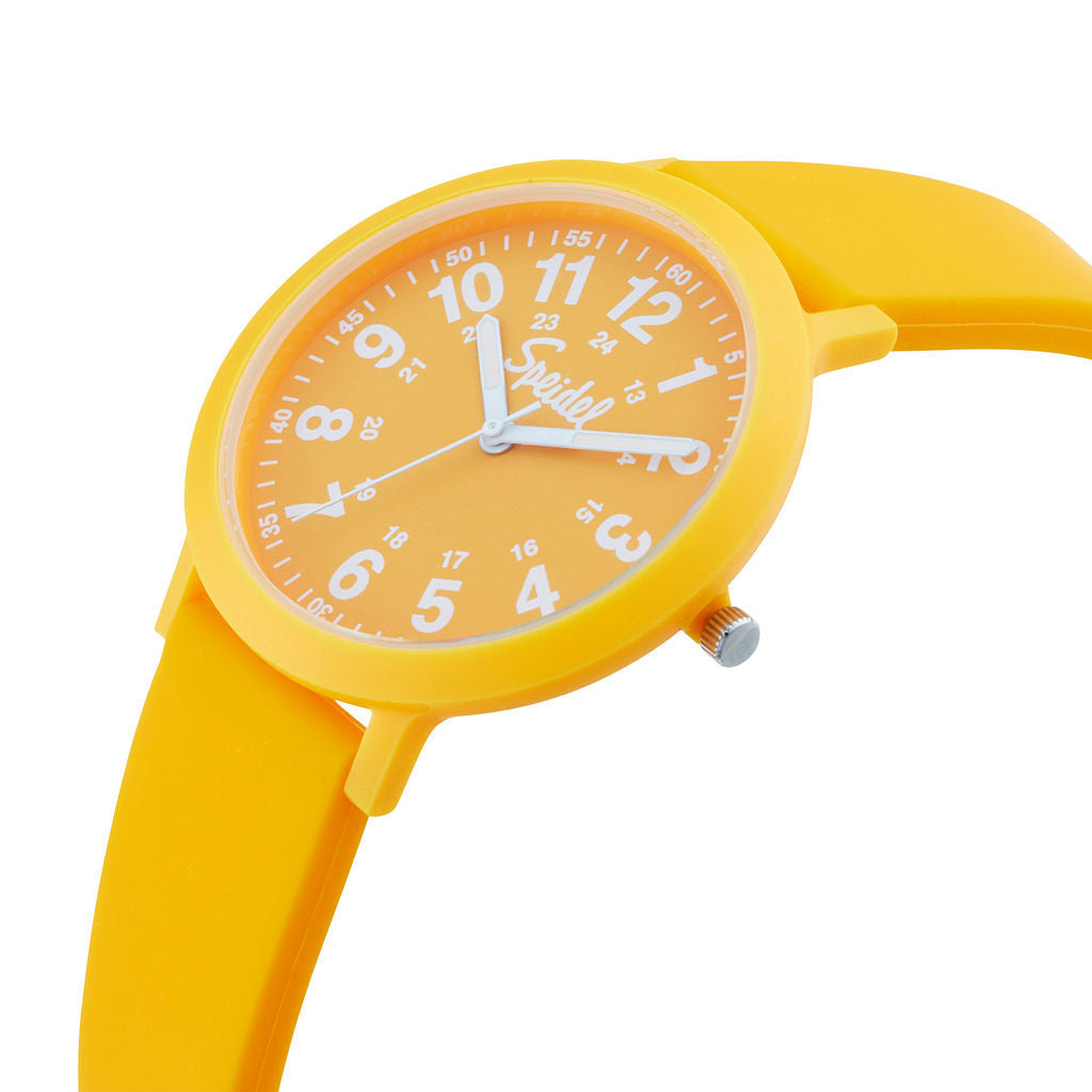 Speidel Eco Color Pop Watch 40mm in Mimosa, side view