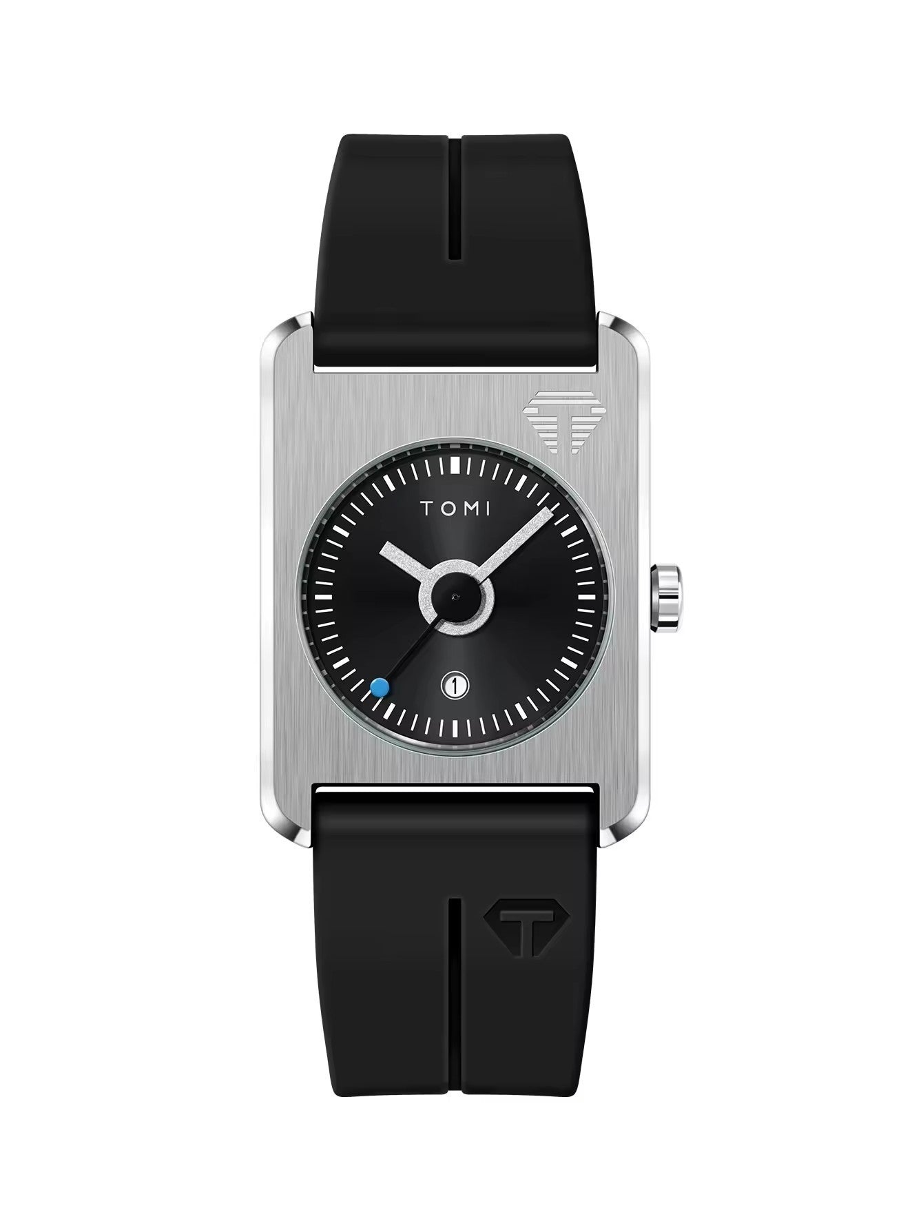 Silver case black dial colorway