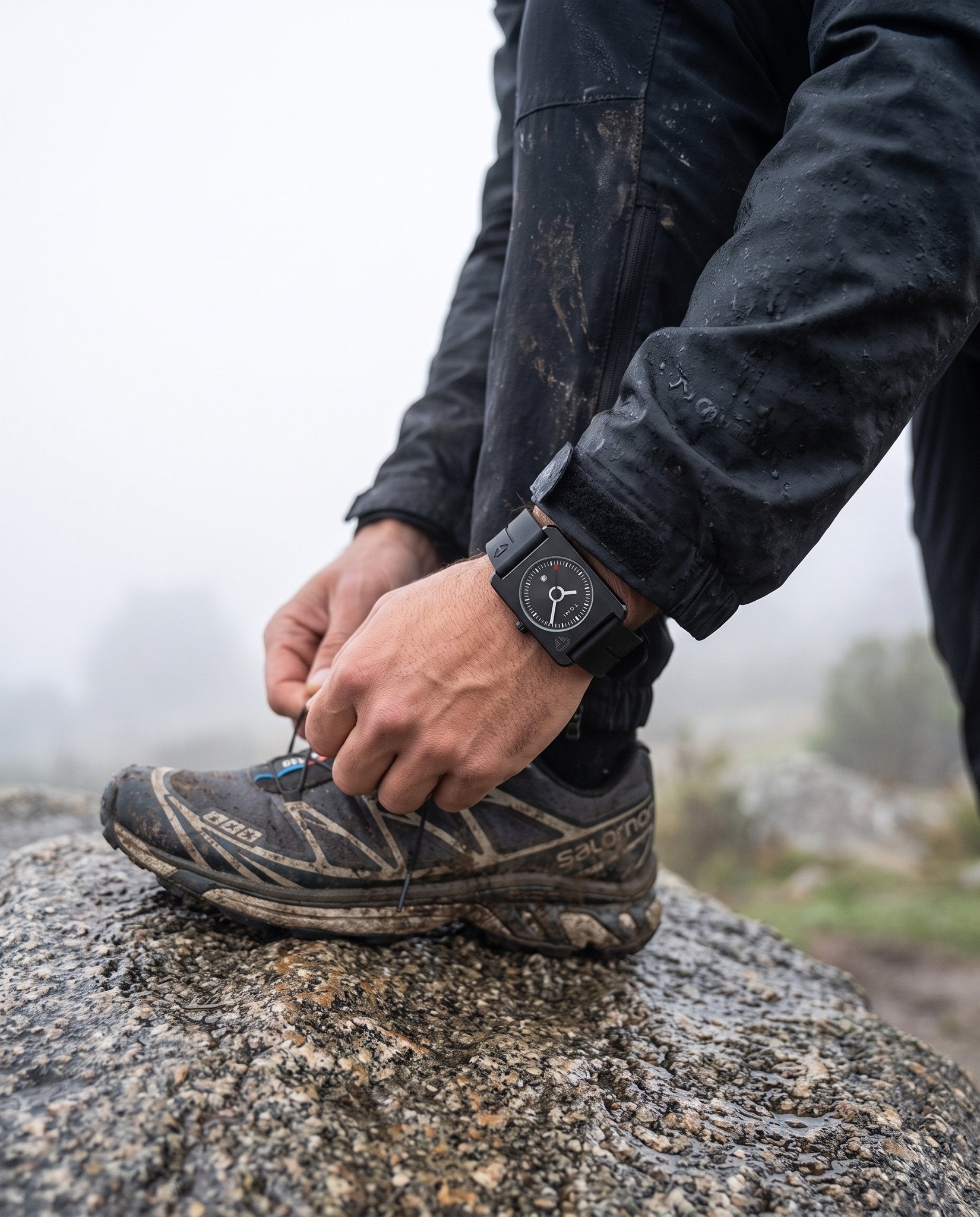 AWC TV Dial Quartz trail wrist shot