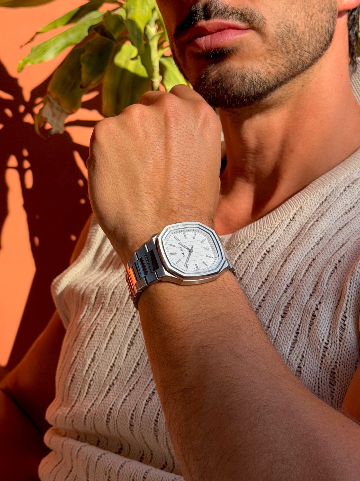 Valusis Volt White Automatic front