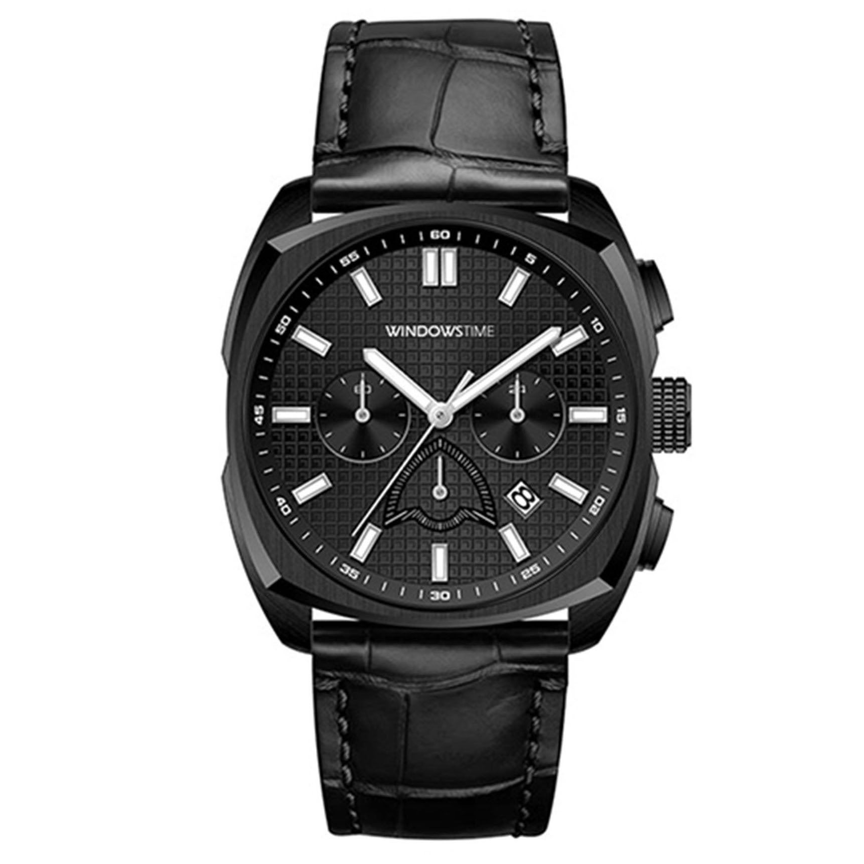 WINDOWSTIME chronograph in Black